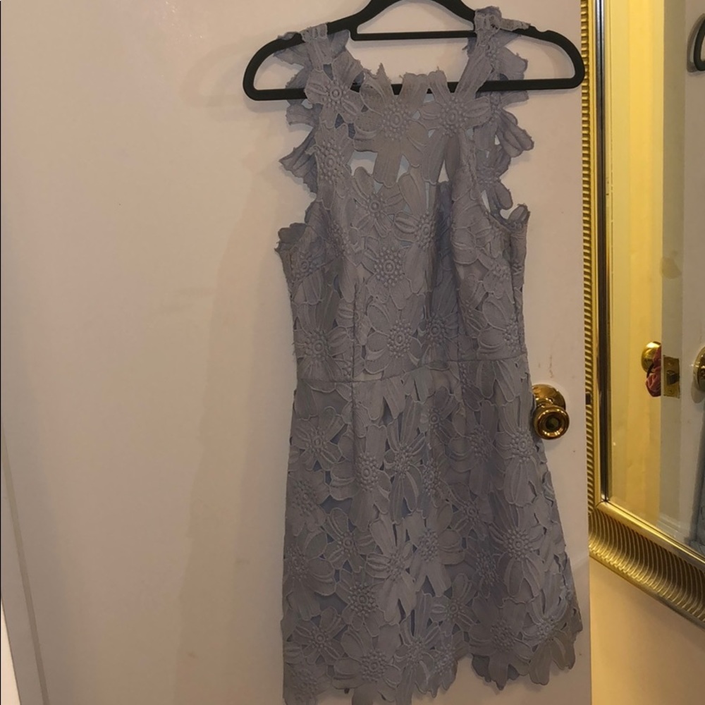 Free People Jess’s Lace Mini Dress